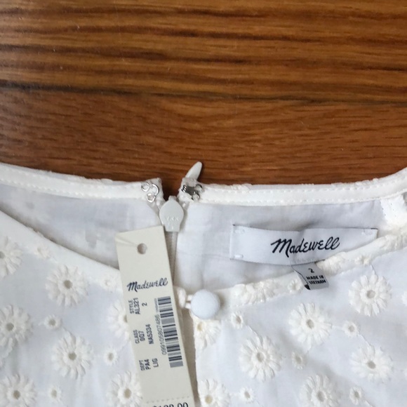 Madewell Eyelet Tassel-Tie Mini Dress - Picture 5 of 5